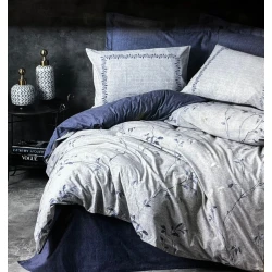 Комплект постельного белья Cotton Box SHA-00004715, пододеяльник 200х220 см, простыня 240х260 см, наволочкa 50x70 см 2 шт, двуспальный, хлопок, разноцветный