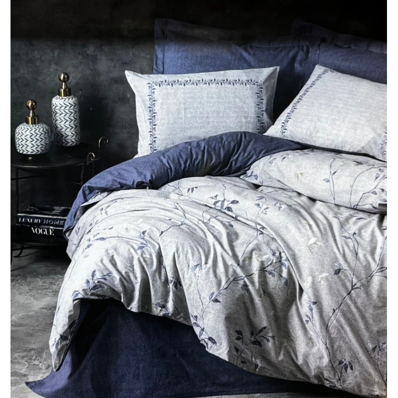 Комплект постельного белья Cotton Box SHA-00004715, пододеяльник 200х220 см, простыня 240х260 см, наволочкa 50x70 см 2 шт, двуспальный, хлопок, разноцветный Комплект постельного белья Cotton Box SHA-00004715, пододеяльник 200х220 см, простыня 240х260 см, наволочкa 50x70 см 2 шт, двуспальный, хлопок, разноцветный