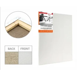 Холст на подрамнике Rosa, лен, среднее зерно, акрил, 60х80