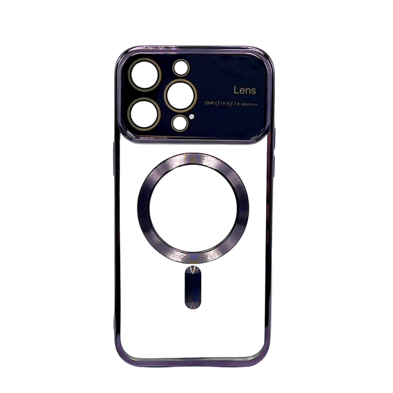 Чехол Auto Focus Magsafe для Apple iPhone 14 Pro Max Purple Чехол Auto Focus Magsafe для Apple iPhone 14 Pro Max Purple