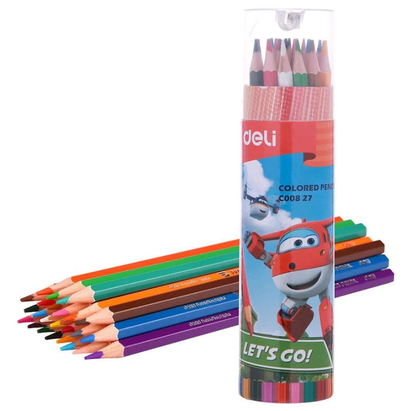 Набор карандашей Deli Super Wings C00827, 24 шт Набор карандашей Deli Super Wings C00827, 24 шт