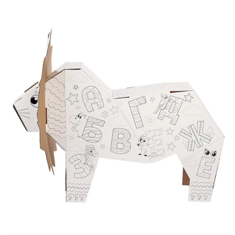 Раскраска Zabiaka Львенок Мур Раскраска Zabiaka Львенок Мур