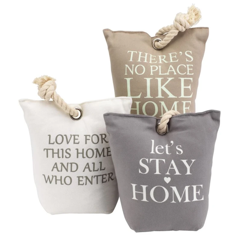 Стоппер для дверей JYSK Eigil, хлопок/железо/камень, 20x10x20 см, товар в ассортименте Стоппер для дверей JYSK Eigil, хлопок/железо/камень, 20x10x20 см, товар в ассортименте