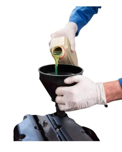 Avtomobil üçün yanacaq qıfı funel_140, 140 mm, qara
