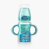 Бутылочка-поильник с плоской насадкой и ручкой Dr. Brown's Natural Flow Полипропилен 270 мл, бирюзовый