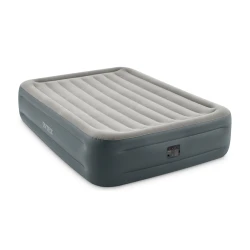 Надувная кровать Intex Dura Beam Essential Rest 64126ND, серый, 152х203х46 см