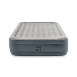 Надувная кровать Intex Dura Beam Essential Rest 64126ND, серый, 152х203х46 см
