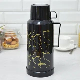 Термос 6921-906, черный, 1 л