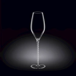 Набор бокалов для шампанского Wilmax Julia WL‑888104/2C, 300 мл, хрусталь, прозрачный, 2 шт