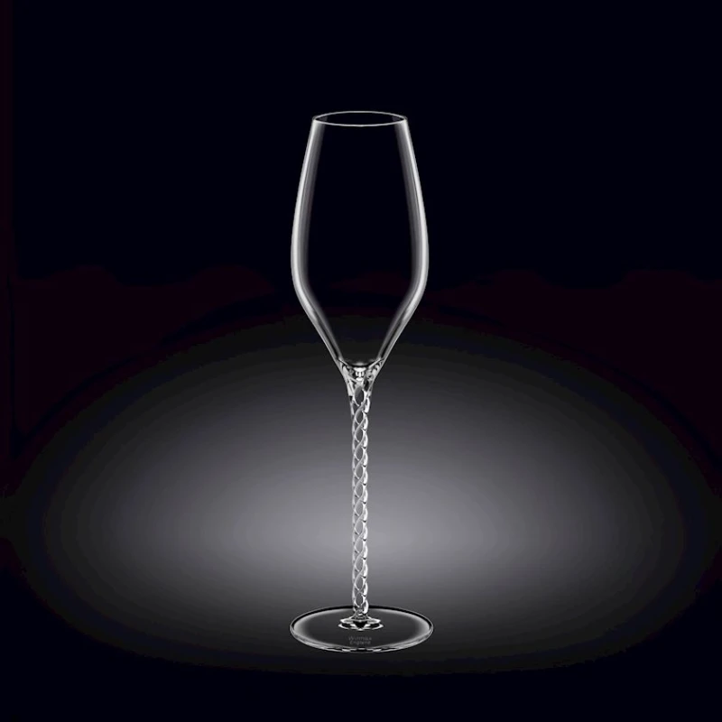 Набор бокалов для шампанского Wilmax Julia WL‑888104/2C, 300 мл, хрусталь, прозрачный, 2 шт Набор бокалов для шампанского Wilmax Julia WL‑888104/2C, 300 мл, хрусталь, прозрачный, 2 шт