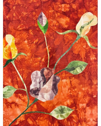 Əl işi xalça Natural Hali Lalleli12, 144x182 sm, yun, rəngbərəng