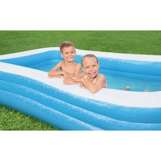 Şişmə hovuz Bestway H54009, mavi, 305х183х56 sm, 1161 l Şişmə hovuz Bestway H54009, mavi, 305х183х56 sm, 1161 l