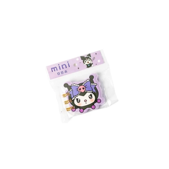 Блокнот Kuromi Mini, разноцветный