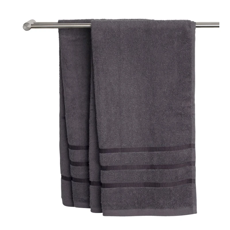 Полотенце JYSK Ysby, 30х50 см, тёмно-серый Полотенце JYSK Ysby, 30х50 см, тёмно-серый