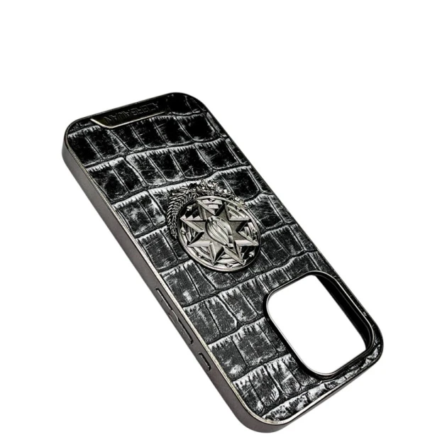 Çexol Apple iPhone 16 Pro üçün, boz