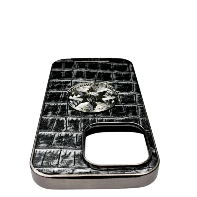 Çexol Apple iPhone 16 Pro üçün, boz