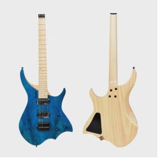 Elektrik gitara Yarı Çanaq, maun/pələng çərçivəli ağcaqayın, ağcaqayın, qızılgül ağacı - KS-E30