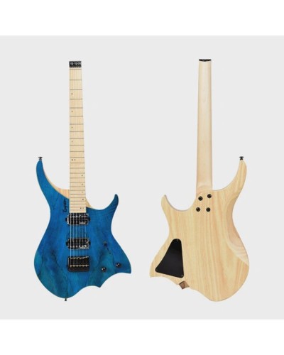 Elektrik gitara Yarı Çanaq, maun/pələng çərçivəli ağcaqayın, ağcaqayın, qızılgül ağacı - KS-E30