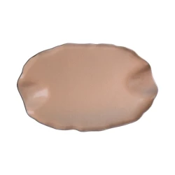 Блюдо ID-Fine Taupe Sonnet, керамика, розовое, 30 см