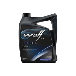 Моторное масло Wolf VitalTech 5W-40, 5 l