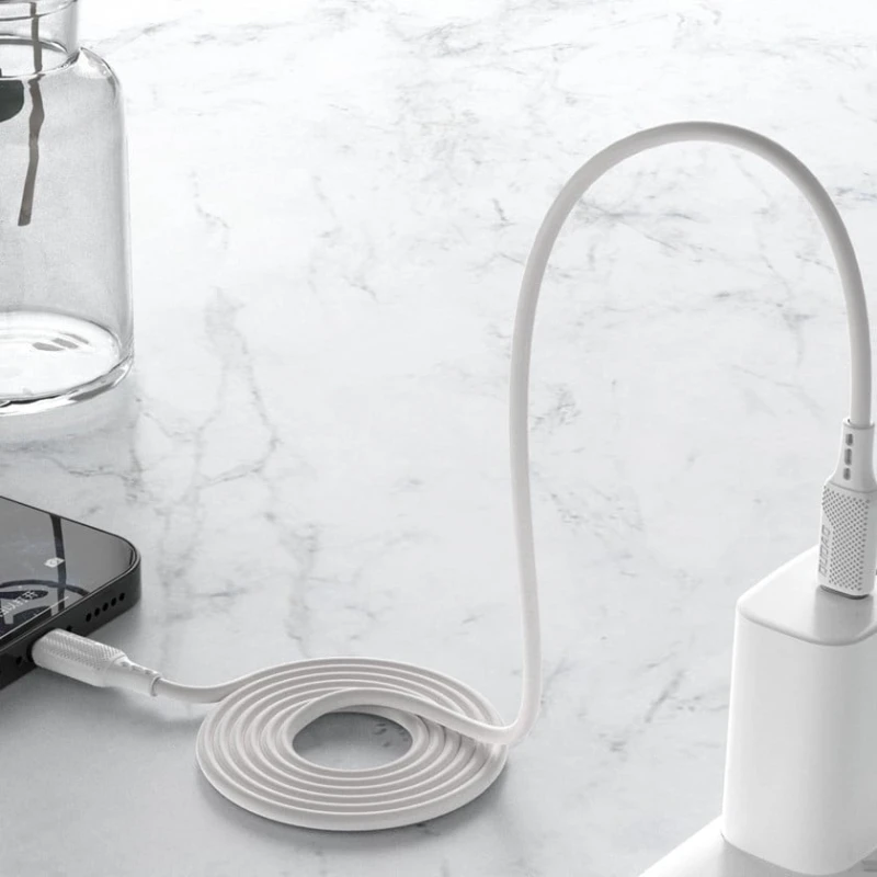 Кабель USB DUDAO L5S Type-C to Type-C, 1 м, Белый Кабель USB DUDAO L5S Type-C to Type-C, 1 м, Белый