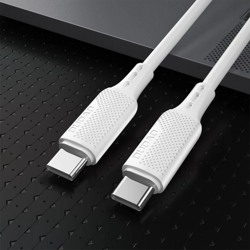Кабель USB DUDAO L5S Type-C to Type-C, 1 м, Белый Кабель USB DUDAO L5S Type-C to Type-C, 1 м, Белый