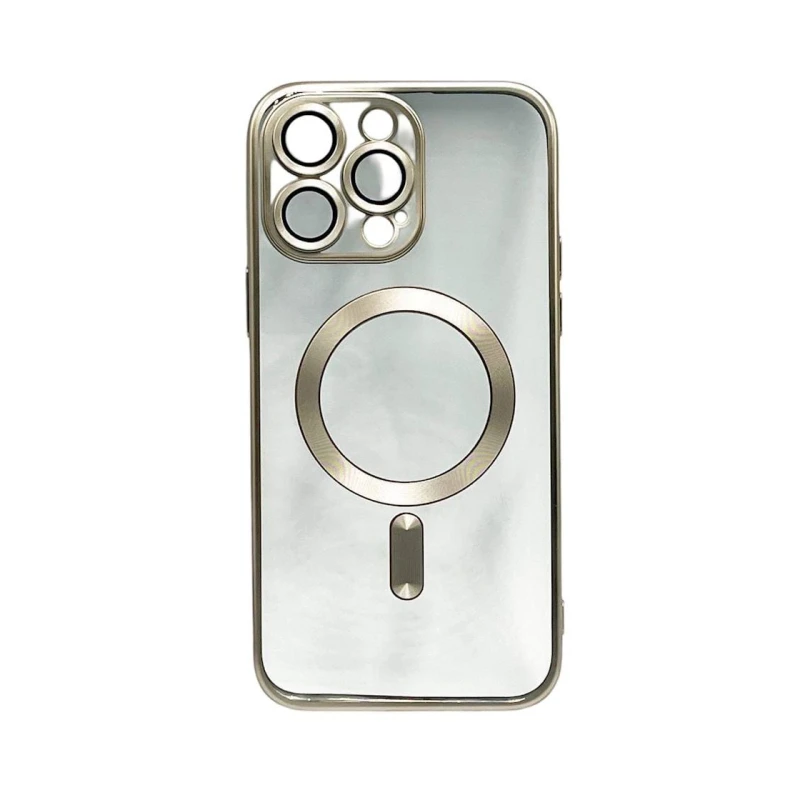Чехол 888_store_551 MagSafe для Apple iPhone 15 Pro Max Золотистый/Прозрачный Чехол 888_store_551 MagSafe для Apple iPhone 15 Pro Max Золотистый/Прозрачный