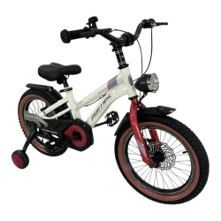 Uşaq velosipedi smr487, ağ/qırmızı