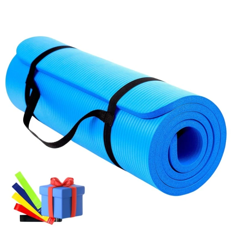 Yoqa üçün xalça Kahn_0097, EVA, göy, 173x61x1 sm, 350 q