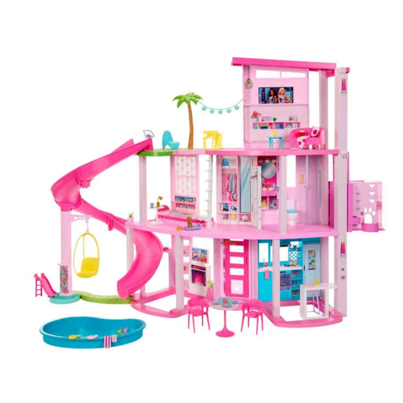 Дом для кукол Barbie HMX10 Dreamhouse, 75+ шт, 3+ лет, разноцветный Дом для кукол Barbie HMX10 Dreamhouse, 75+ шт, 3+ лет, разноцветный