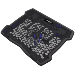 Подставка для ноутбука Canyon NS02 1xFan 2xUSB LED Black (CNE-HNS02)