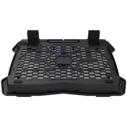 Подставка для ноутбука Canyon NS02 1xFan 2xUSB LED Black (CNE-HNS02)