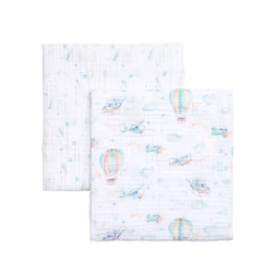 Oğlanlar üçün pled dəsti Funna baby Sky, 90 х 90 sm, pambıq, 2 əd Oğlanlar üçün pled dəsti Funna baby Sky, 90 х 90 sm, pambıq, 2 əd