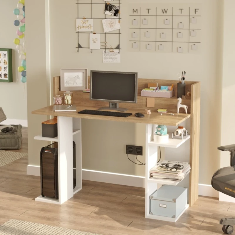 Компьютерный стол Ev Plus 12116071, ЛДСП, 123x58x98 см Компьютерный стол Ev Plus 12116071, ЛДСП, 123x58x98 см