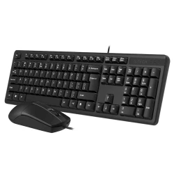 Комплект клавиатура и мышь A4Tech KK-3330S Black