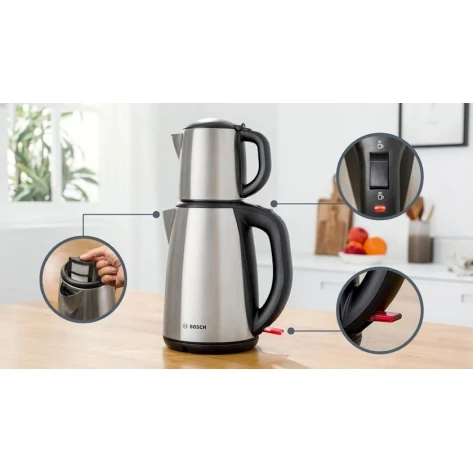 Электрочайник с заварником Bosch TTA5883 Электрочайник с заварником Bosch TTA5883