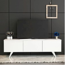 TV üçün tumba Sentra ev_12115494, LDSP, ağ, 180x45x35 sm