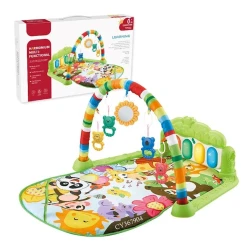 Музыкальный игровой коврик UM001000619, 77х60х38 см, зеленый Музыкальный игровой коврик UM001000619, 77х60х38 см, зеленый