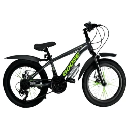 Велосипед Goose Premium 20-YG-21S, черный