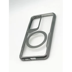 Çexol MagSafe Case Samsung Galaxy S23 üçün Boz