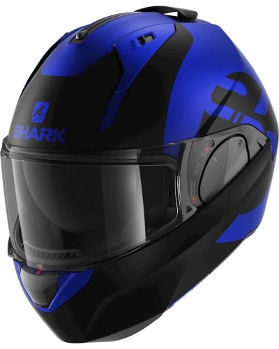 Motosikl dəbilqəsi Shark Evo ES Kedje Matt, ölçü M, qara/göy