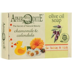 Sabun Aphrodite Olive Oil Soap Chamomile & Calendula 100 q