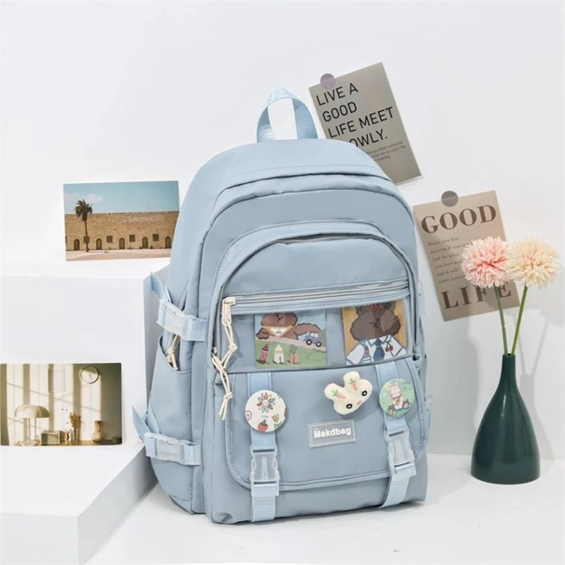 Школьный рюкзак 1877 Голубой