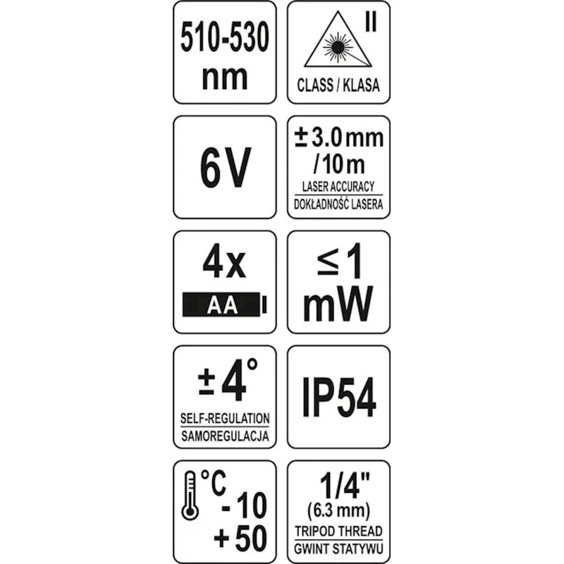 Лазерный нивелир Yato YT-30433