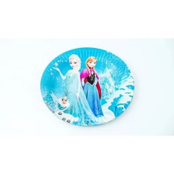 Набор тарелок PW00344 Frozen, 10 шт, круглые Набор тарелок PW00344 Frozen, 10 шт, круглые