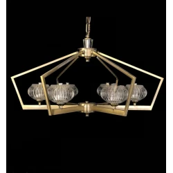 Люстра подвесная Şəms Aydınlatma 9570-6 AB, бронзовая