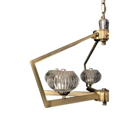 Люстра подвесная Şəms Aydınlatma 9570-6 AB, бронзовая