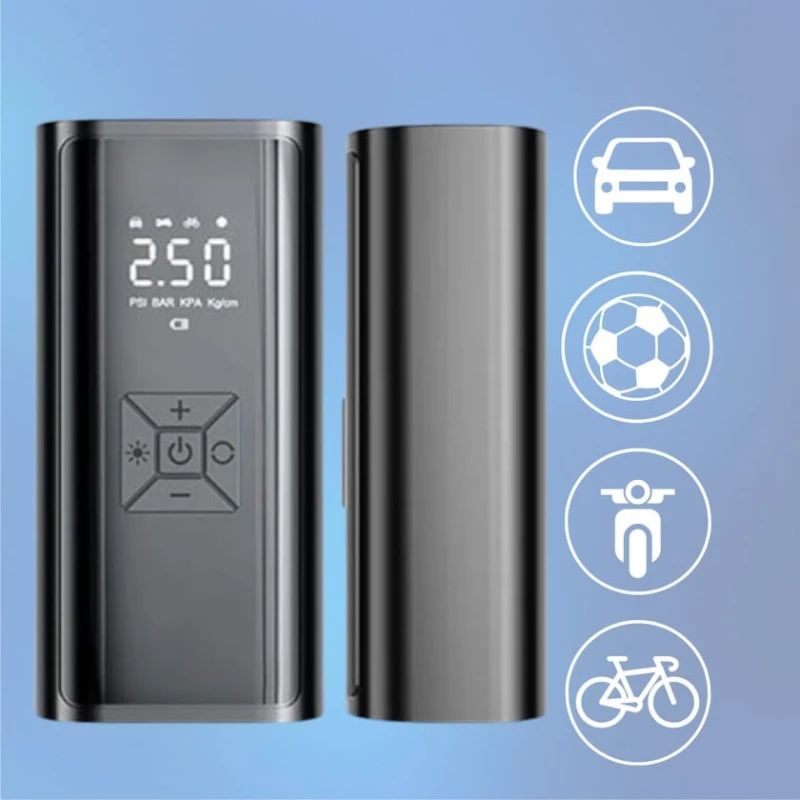 Компрессор автомобильный EB_981 черный