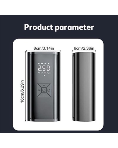 Avtomobil üçün kompressor EB_981 qara