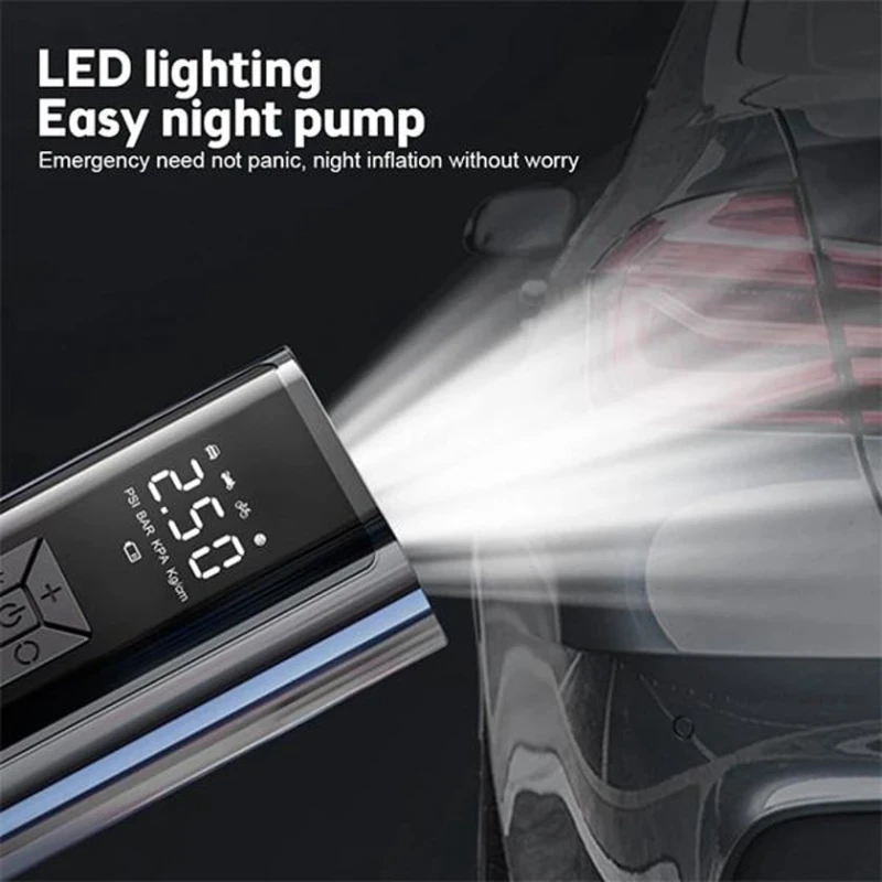 Компрессор автомобильный EB_981 черный